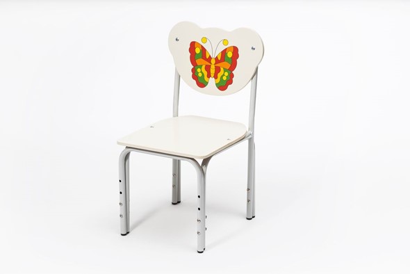 Детский растущий стул Бабочка 2 (Кузя-ББ(1-3)ВСр2) в Ишиме - изображение