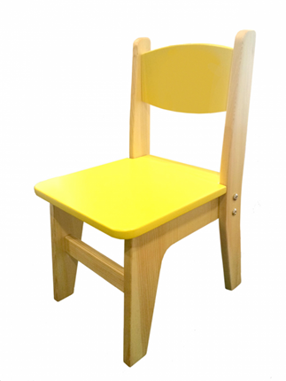 Детский стул Вуди желтый (H 300) в Заводоуковске - изображение