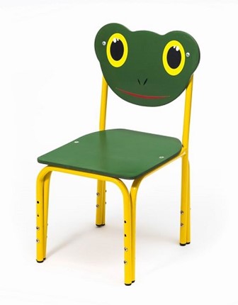 Детский стул Лягушонок (Кузя-ЛГ(1-3)ЗЖ) в Тюмени - изображение