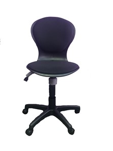 Детское вращающееся кресло LB-C 03, цвет черный в Тюмени