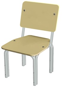 Детский стул Прямая спинка (Кузя-ПС(1-3)ВСр) в Тюмени