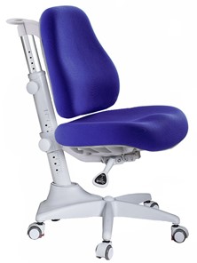 Растущее кресло Mealux Match (Y-528) SB / Grey base, синее в Заводоуковске