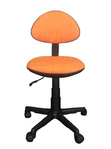 Детское крутящееся кресло LB-C 02, цвет оранжевый в Тюмени