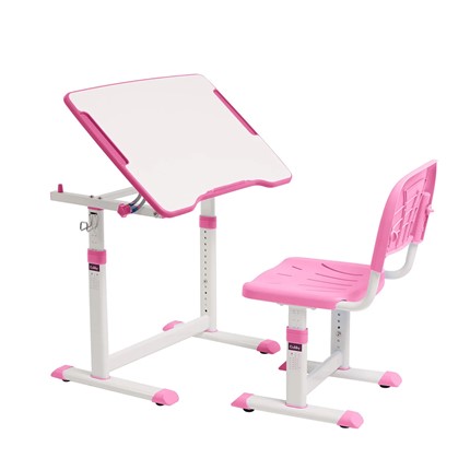 Парта растущая + стул Olea pink в Заводоуковске - изображение