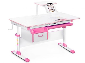 Детский стол-трансформер Mealux Evo-40, Розовый в Тюмени