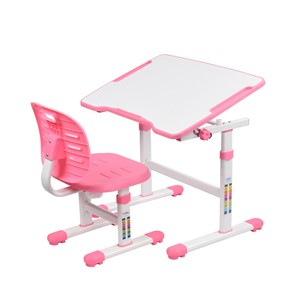 Комплект парта + стул Acacia Pink Cubby в Заводоуковске - предосмотр 1