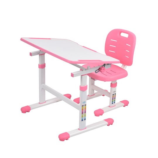 Комплект парта + стул Acacia Pink Cubby в Заводоуковске - изображение 2