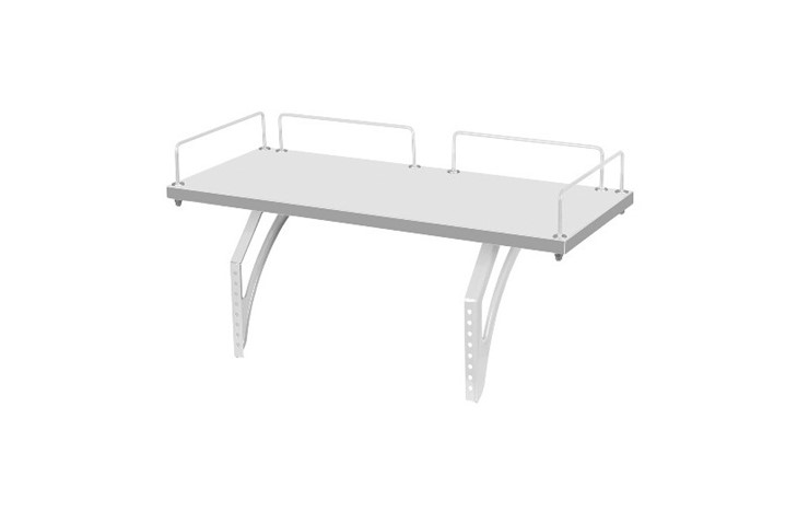 Детский стол-трансформер 1/75-40 (СУТ.25) + Polka_z 1/600 (2шт) белый/серый/Синий в Тюмени - изображение 1