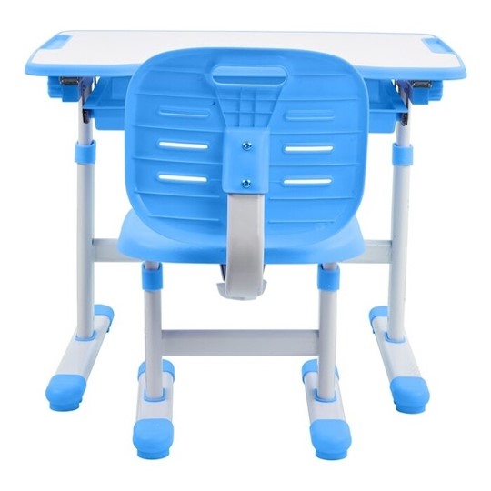 Растущая парта + стул Capri Blue в Заводоуковске - изображение 1
