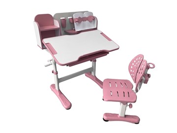 Растущая парта и стул Vivo Pink FUNDESK в Ишиме - предосмотр 1