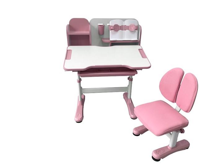 Растущая парта и стул Vivo Pink FUNDESK в Заводоуковске - изображение 3