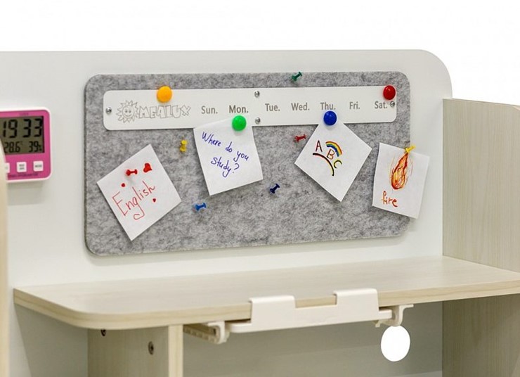 Детский стол-трансформер Mealux Winnipeg Multicolor MG + PN, дуб + розовый в Заводоуковске - изображение 5