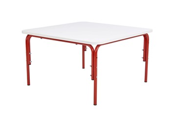 Детский растущий стол Фея Мой малыш, 0-1 гр., белый-красный в Ишиме