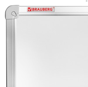 Магнитная доска для рисования BRAUBERG 90х120 см, алюминиевая рамка в Тюмени - предосмотр 4