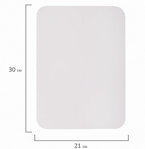 Доска магнитная на холодильник BRAUBERG, 30х21 см с маркером, магнитом и салфеткой в Тюмени - предосмотр 8