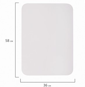 Доска магнитная на холодильник BRAUBERG, 58х36 см с маркером, магнитом и салфеткой в Заводоуковске - предосмотр 8