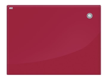 Доска магнитно-маркерная стеклянная 2х3 OFFICE TSZ86 R, 60x80 см, красная в Тюмени