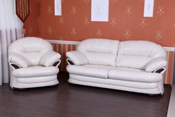 Прямой диван Квин 6 БД и 1 кресло в Тюмени - предосмотр