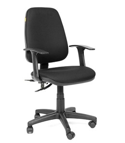 Компьютерное кресло CHAIRMAN 661 Ткань стандарт 15-21 черная в Ишиме