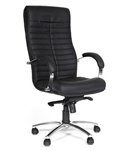 Кресло офисное CHAIRMAN 480 Экокожа премиум черная в Тобольске