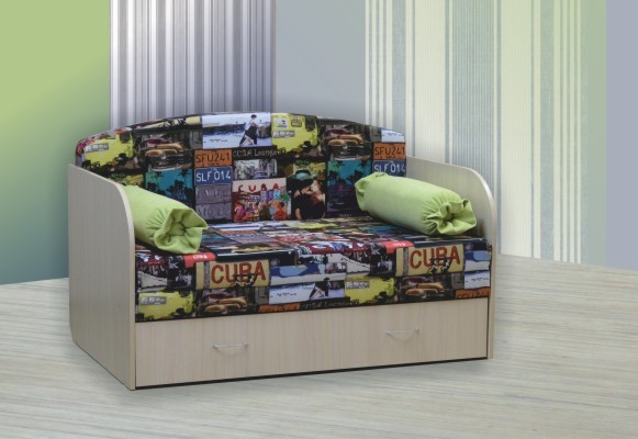 Детский диван-кровать Ева 12 в Заводоуковске - изображение
