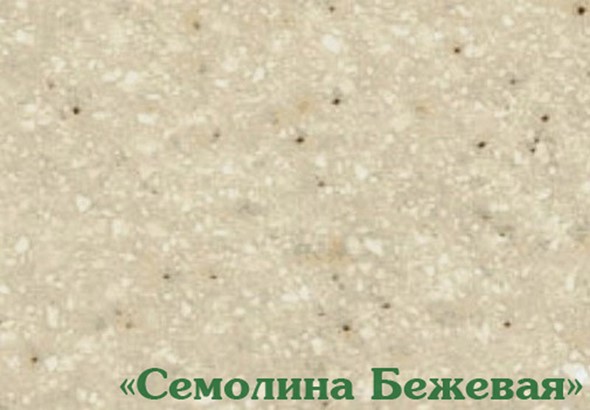 Панель пристеночная 3000*600*6мм ЛД 289010.000 Семолина бежевая в Тюмени - изображение